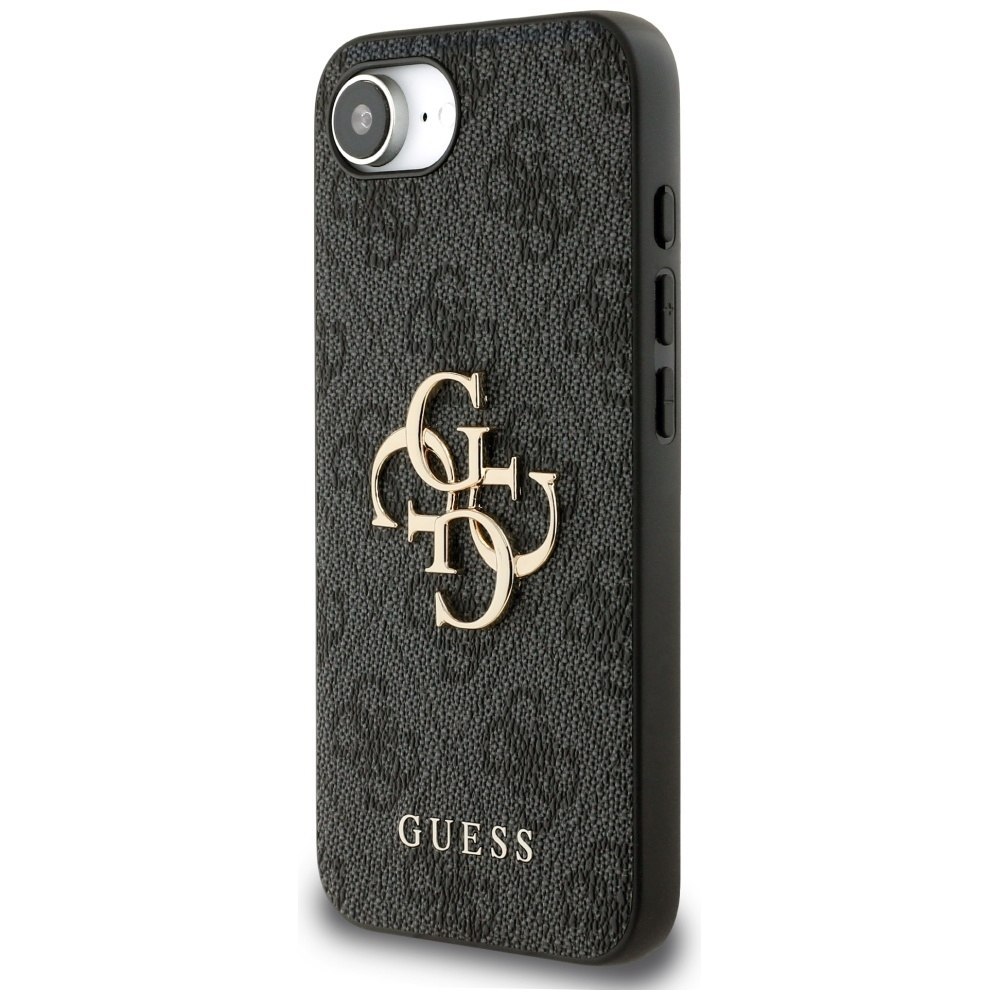 Etui Guess 4G Big Logo do iPhone 16e czarny